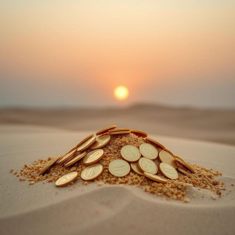 Dream : Sandy money in a dream