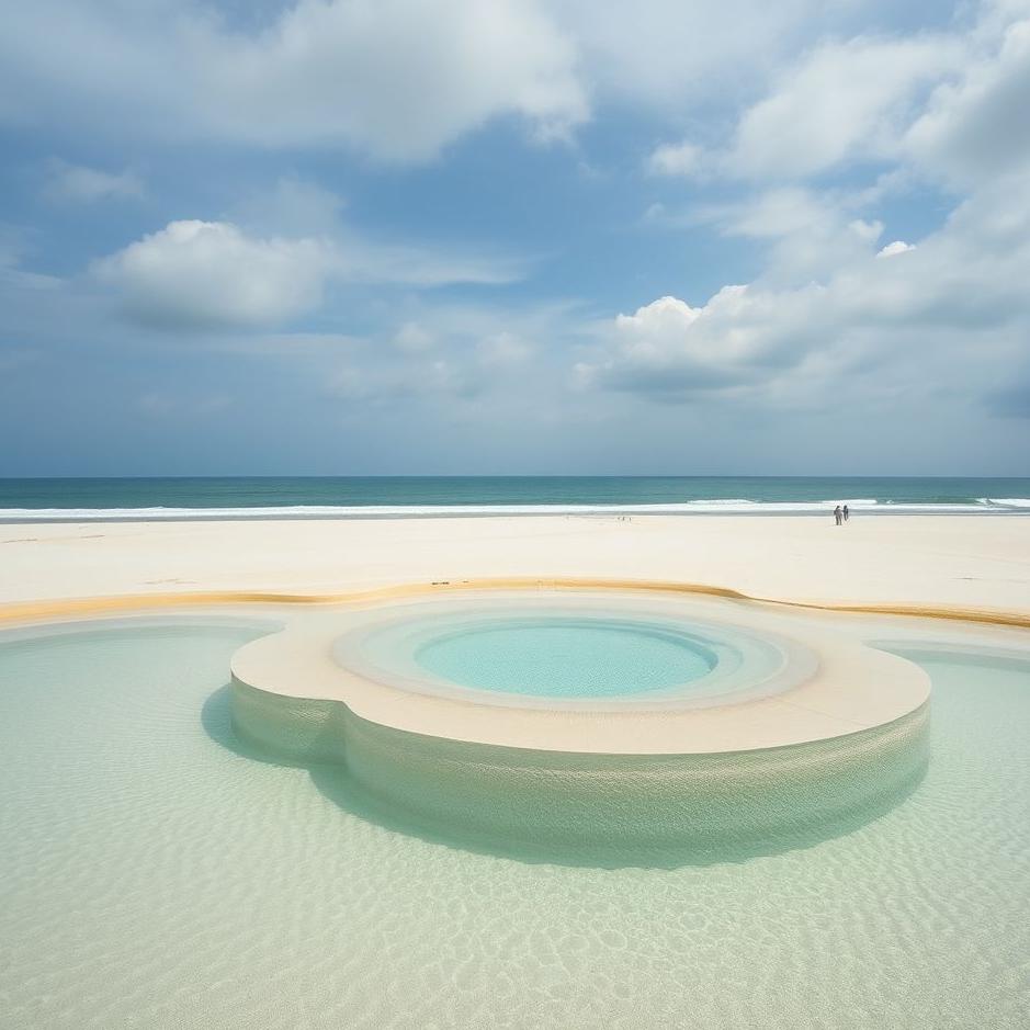 Dream : Sandy pool in a dream
