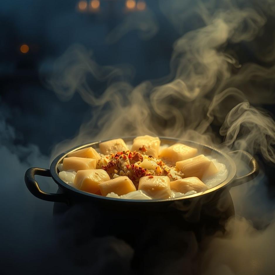 Dream : Sarma in a cauldron in a dream