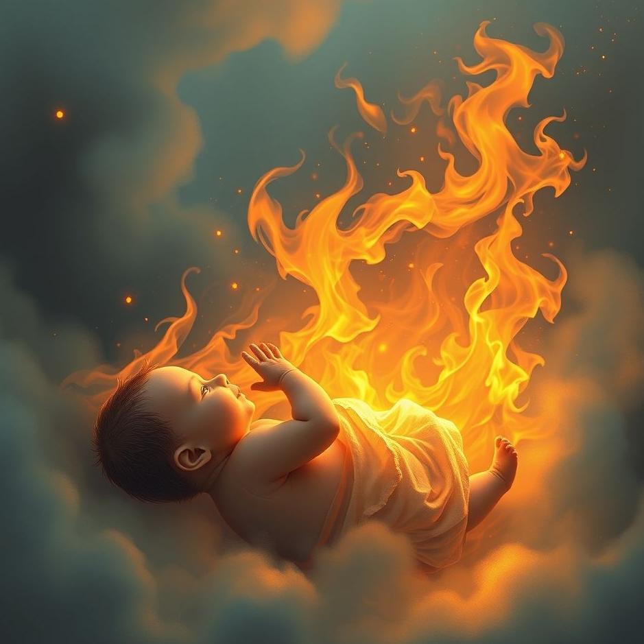 Dream : Save baby from fire in the dream