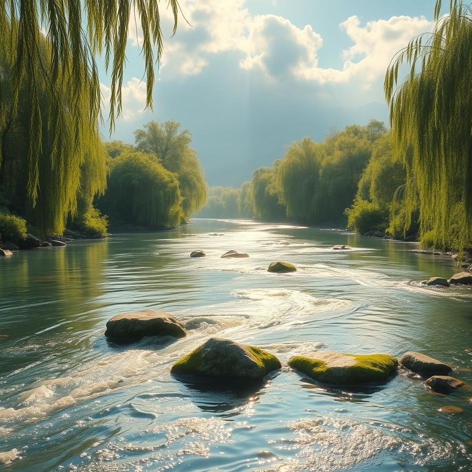 Dream : Save one of the flowing river in the dream