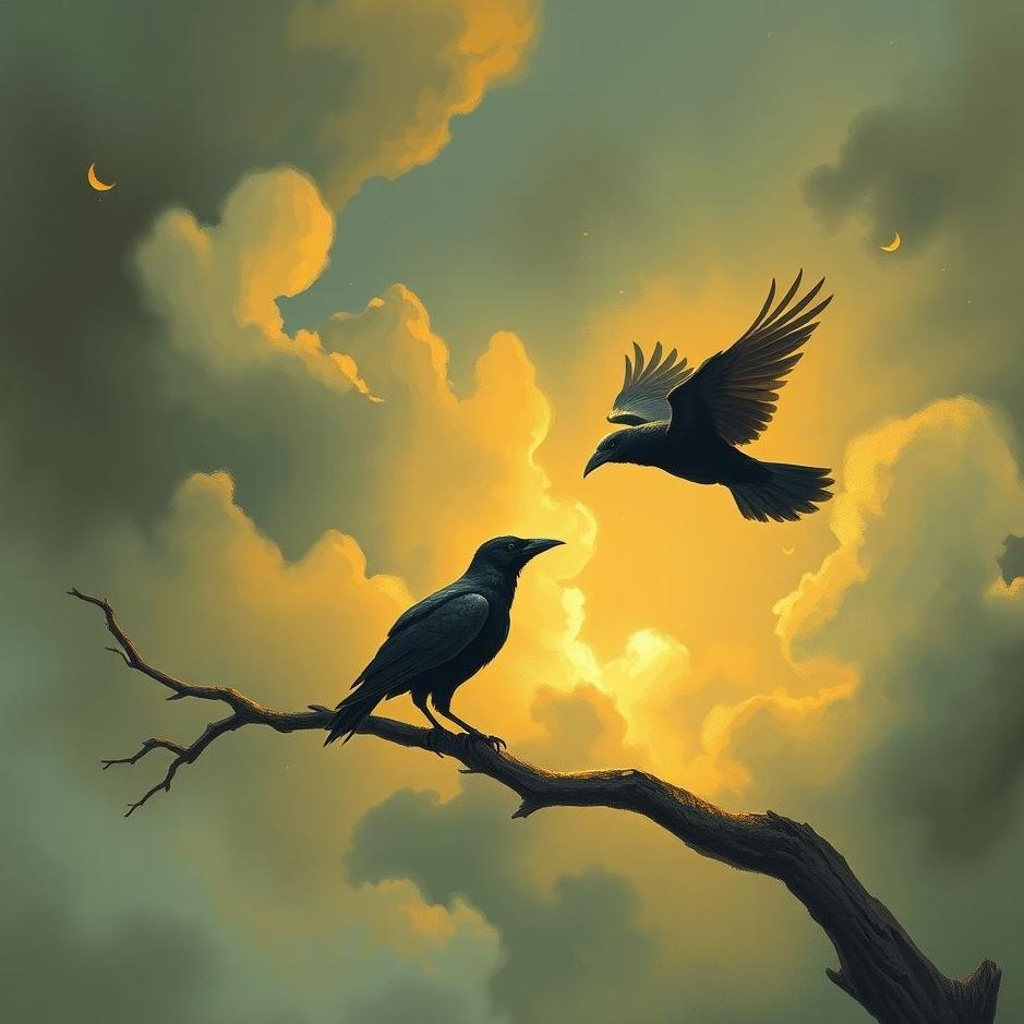 Dream : Saving a crow in a dream
