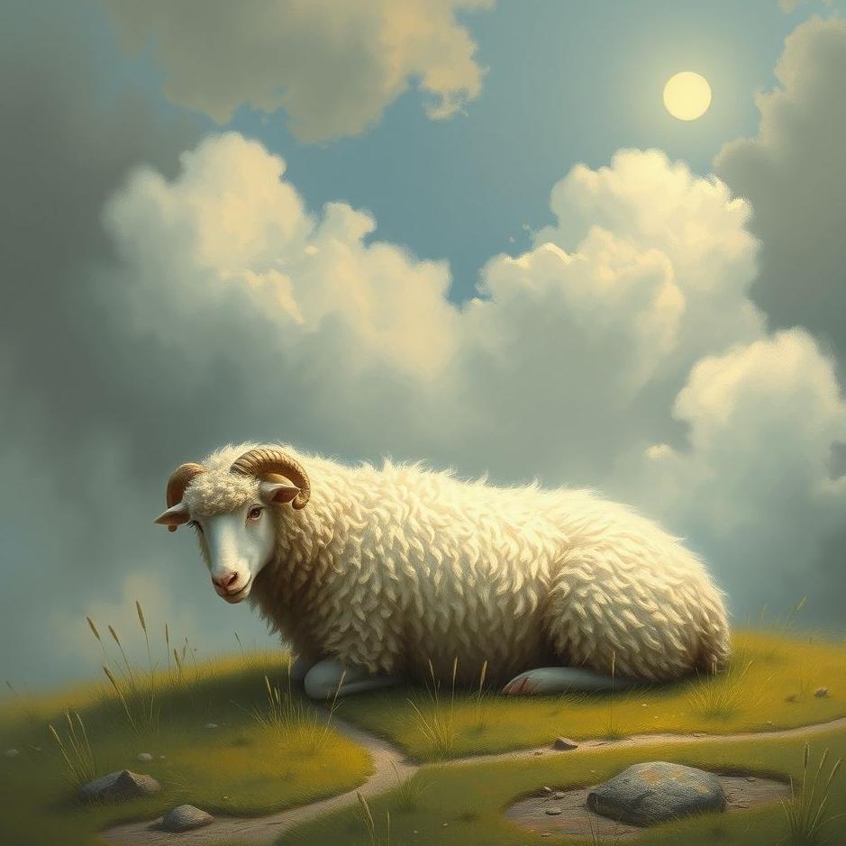 Dream : Saving a sheep in a dream
