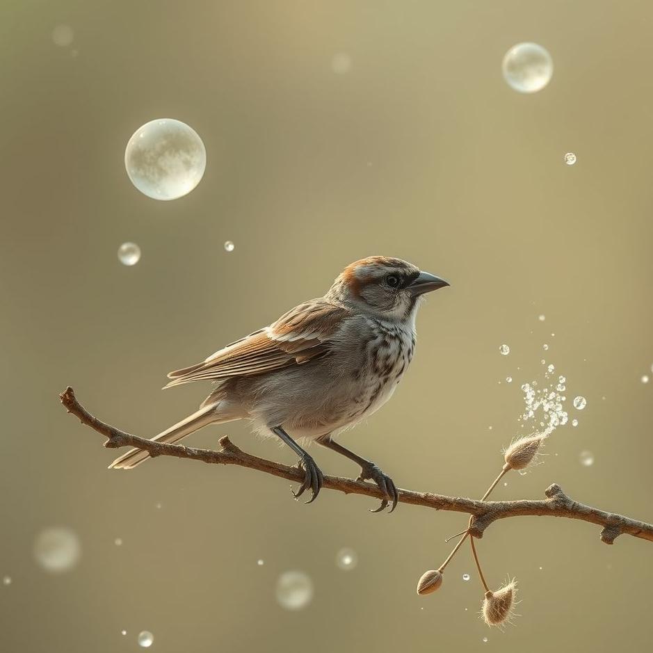 Dream : Saving a sparrow in a dream