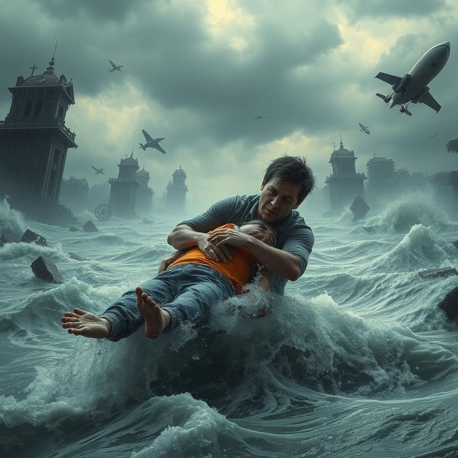 Dream : Saving from a flood in a dream