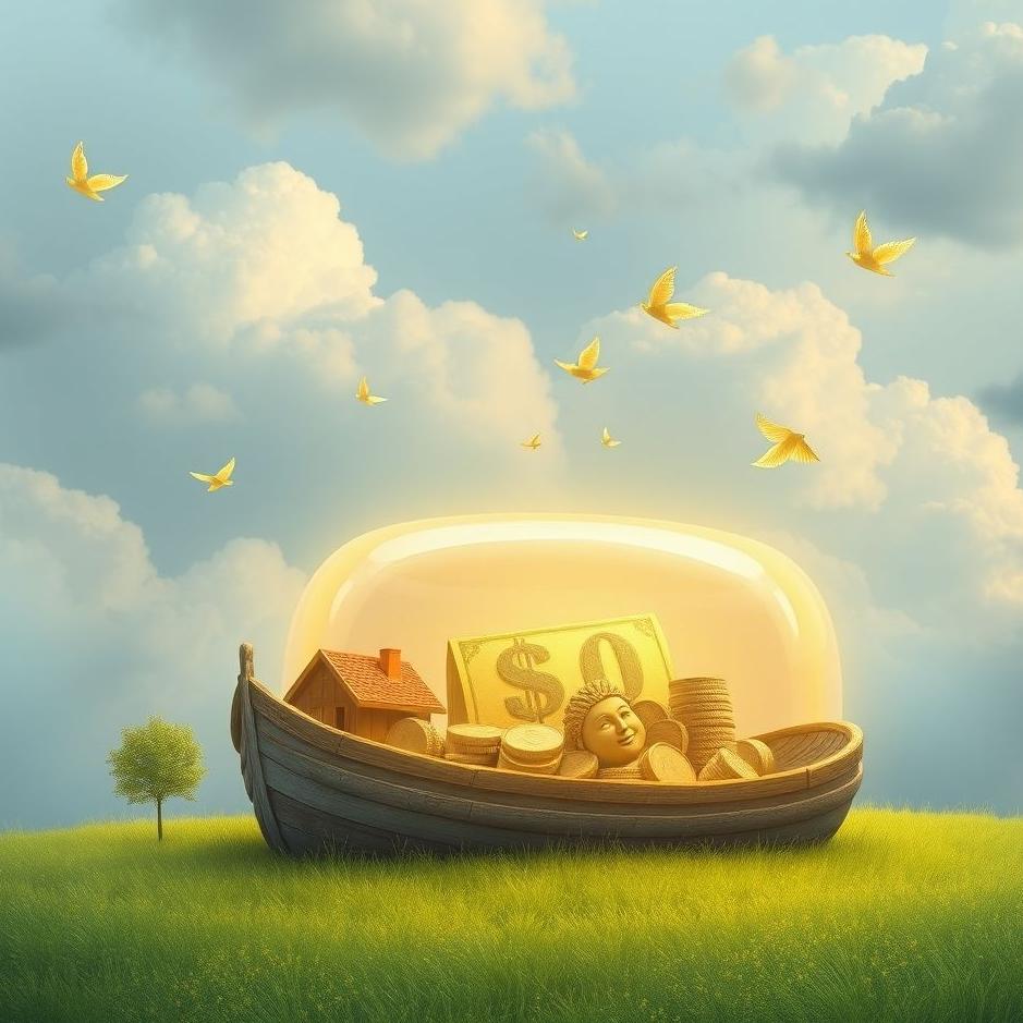 Dream : Saving money in a dream