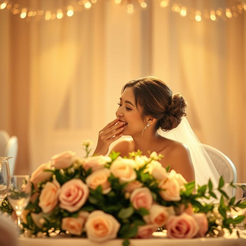 Dream : Saying yes at the wedding table in a dream
