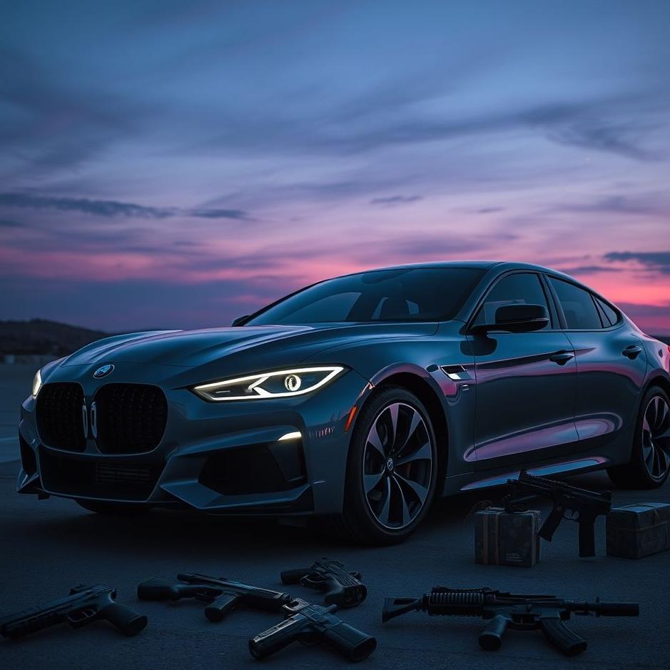 Dream : Scan the car with weapons in the dream