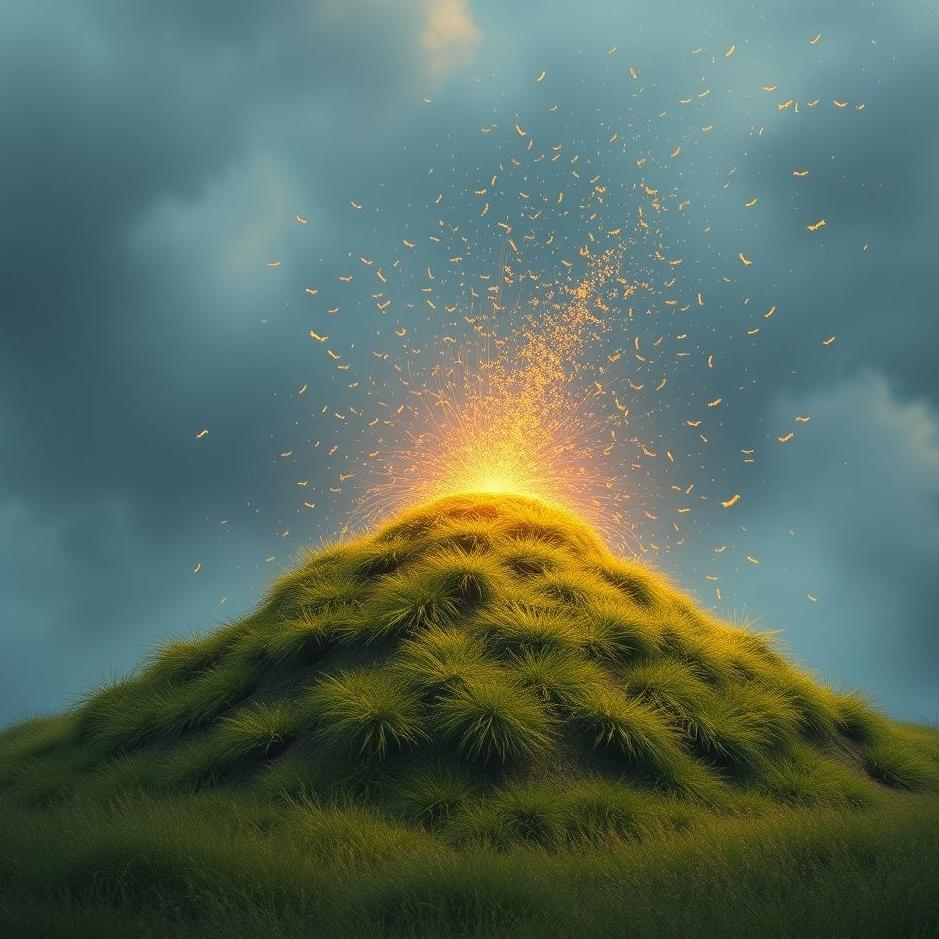 Dream : Scattering an anthill in a dream