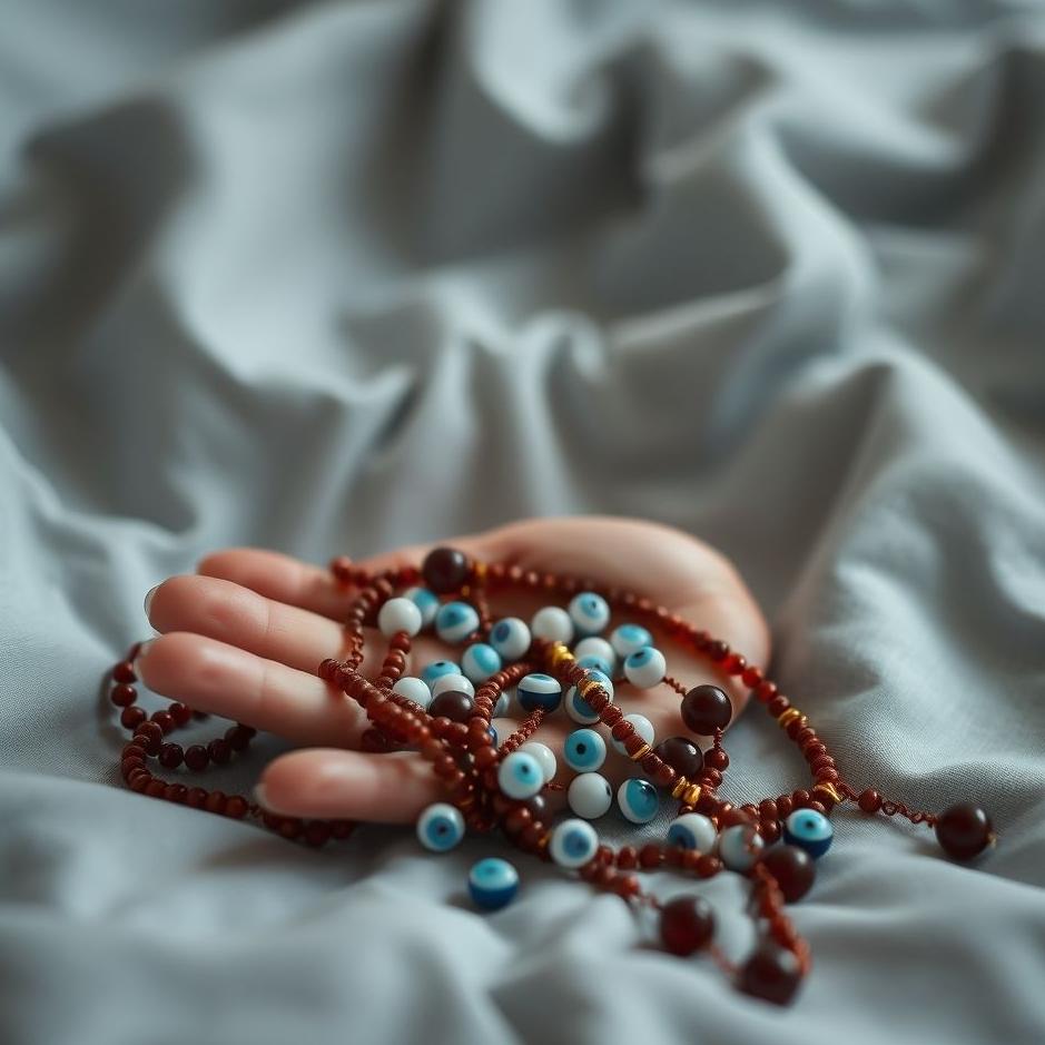 Dream : Scattering evil eye beads in your dream