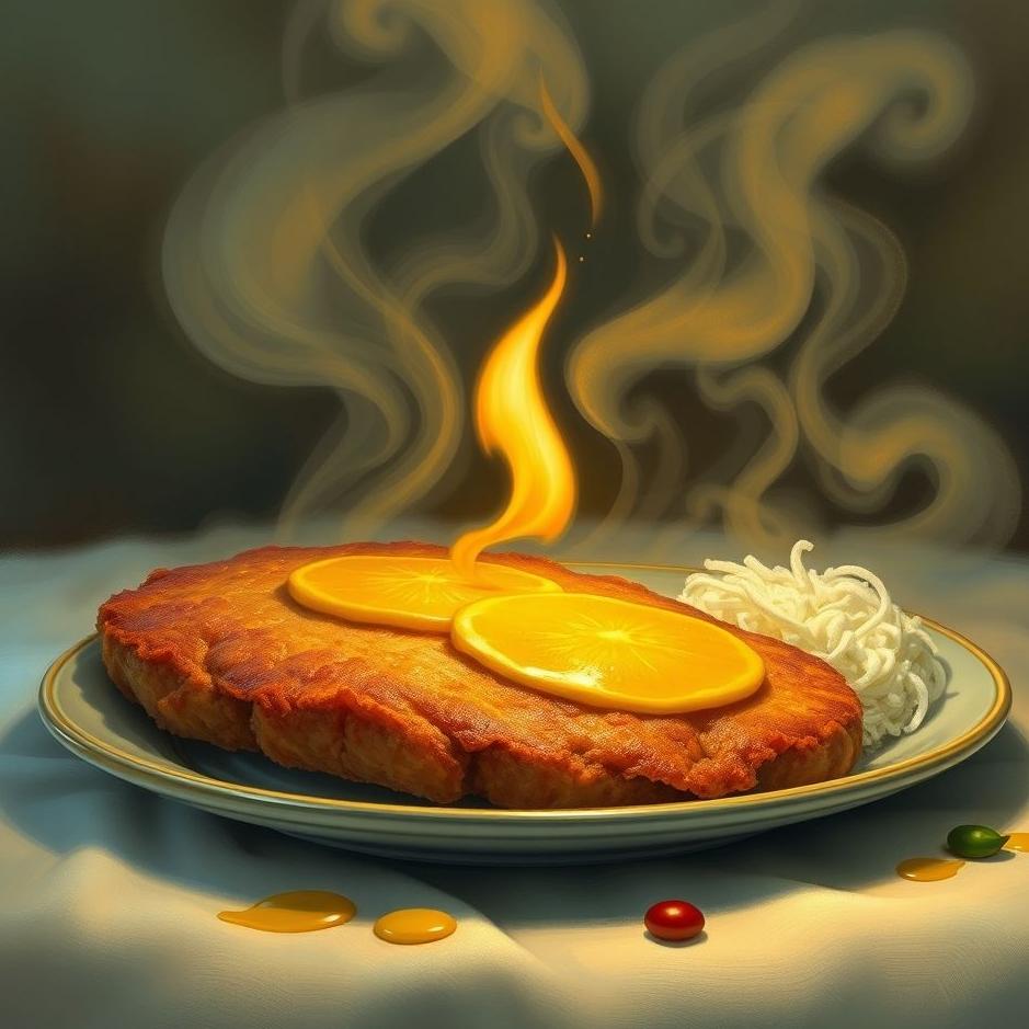 Dream : Schnitzel in a dream