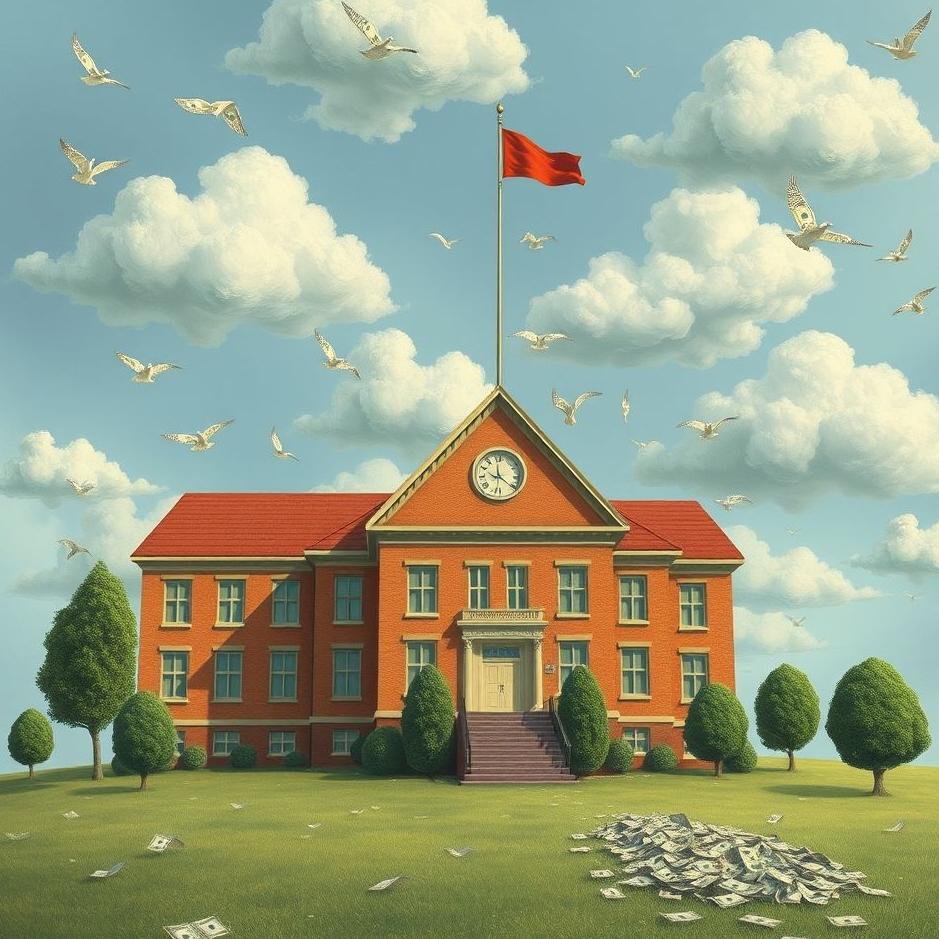 Dream : School and money in a dream