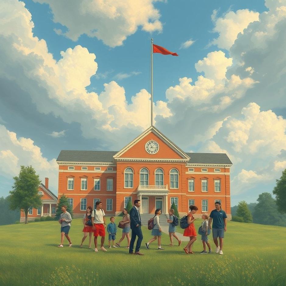 Dream : School and students in a dream