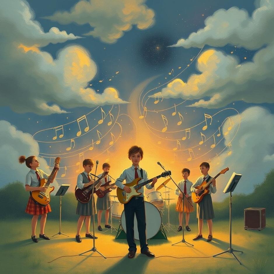 Dream : School band in a dream