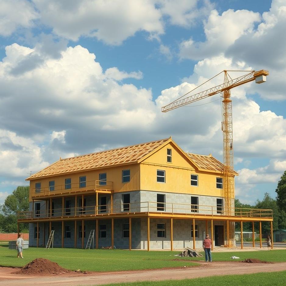 Dream : School construction in a dream