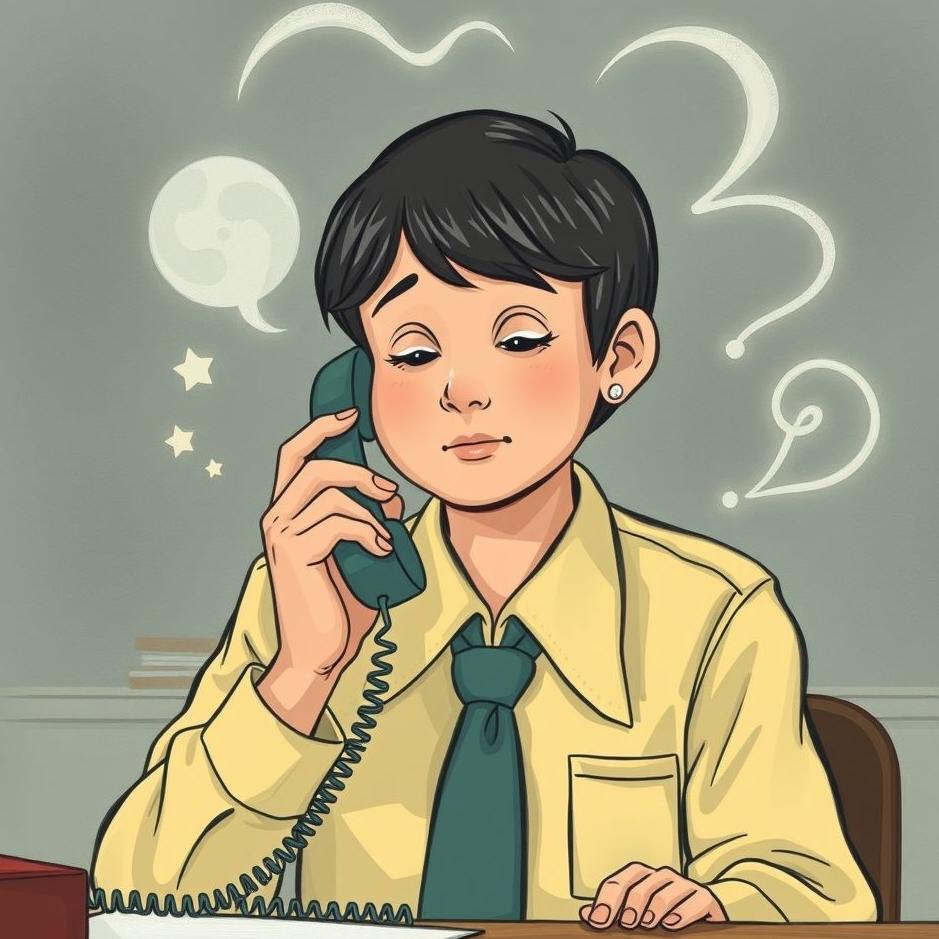 Dream : School principal on the phone in a dream