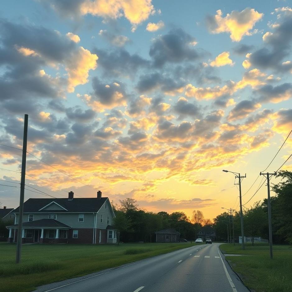 Dream : School road in a dream