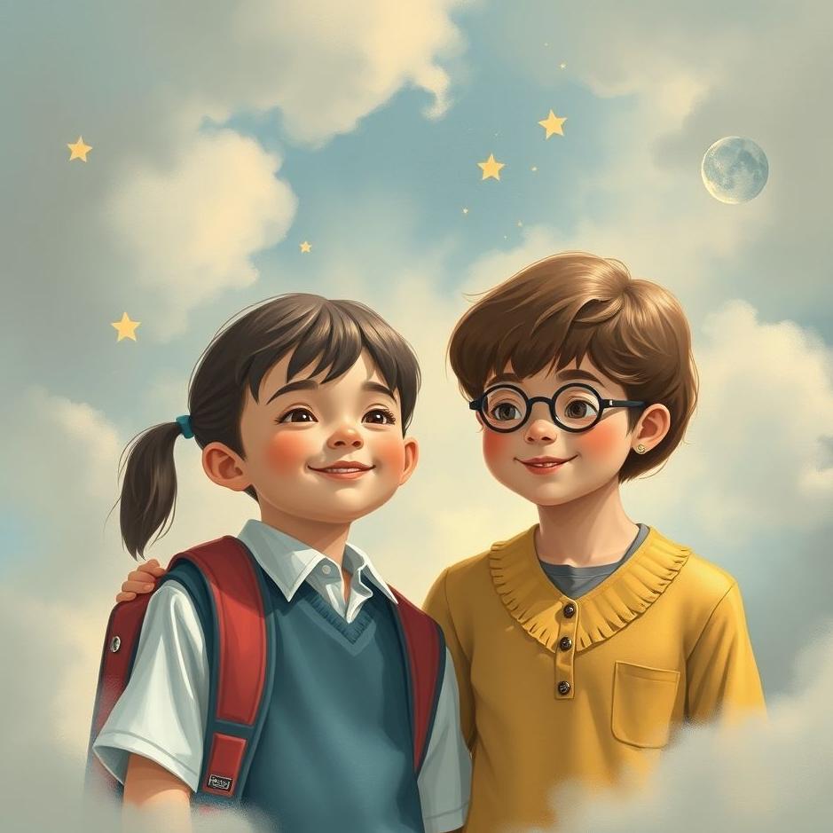 Dream : School student and a teacher in a dream