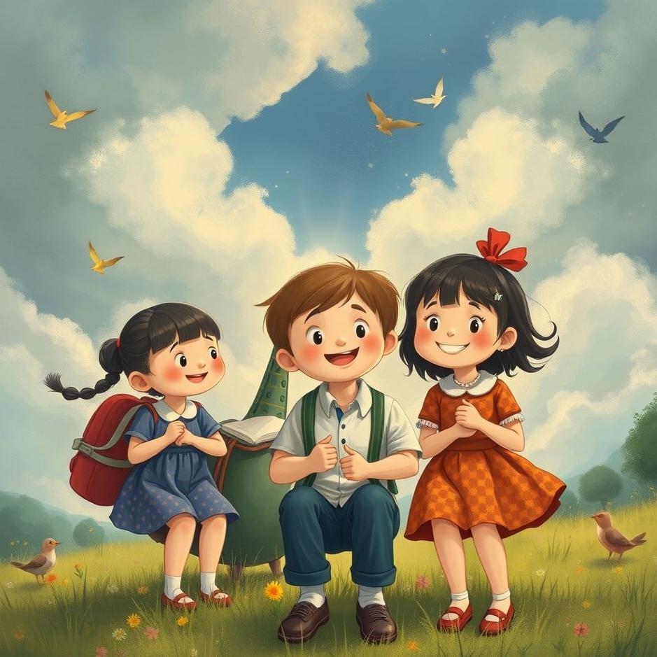 Dream : Schoolmate and his family in a dream