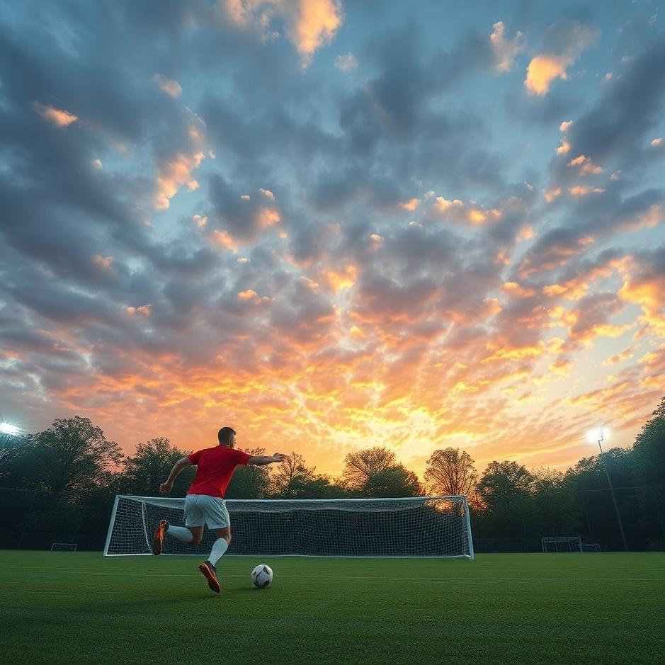 Dream : Scoring a goal in a dream