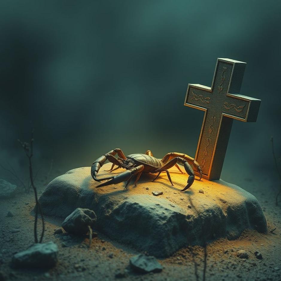 Dream : Scorpion in a grave in a dream