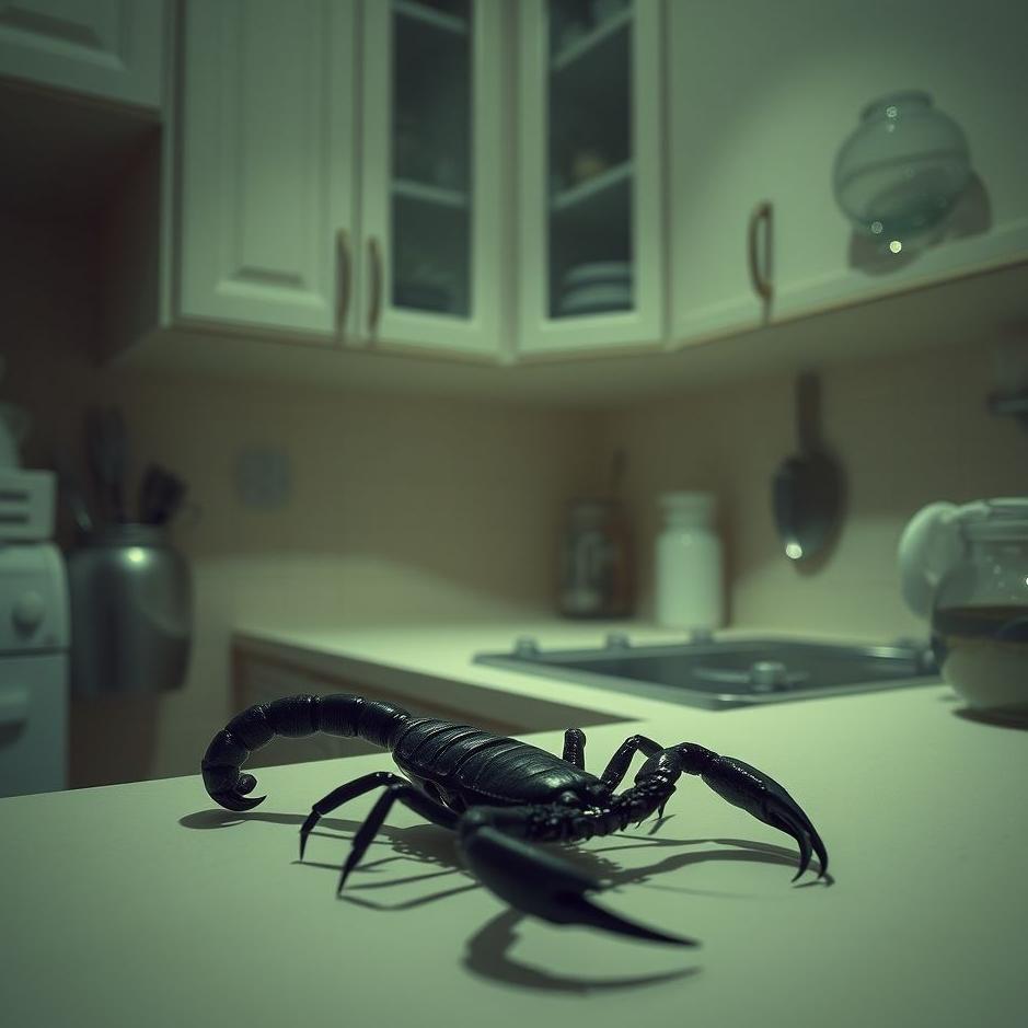Dream : Scorpion in the kitchen in a dream