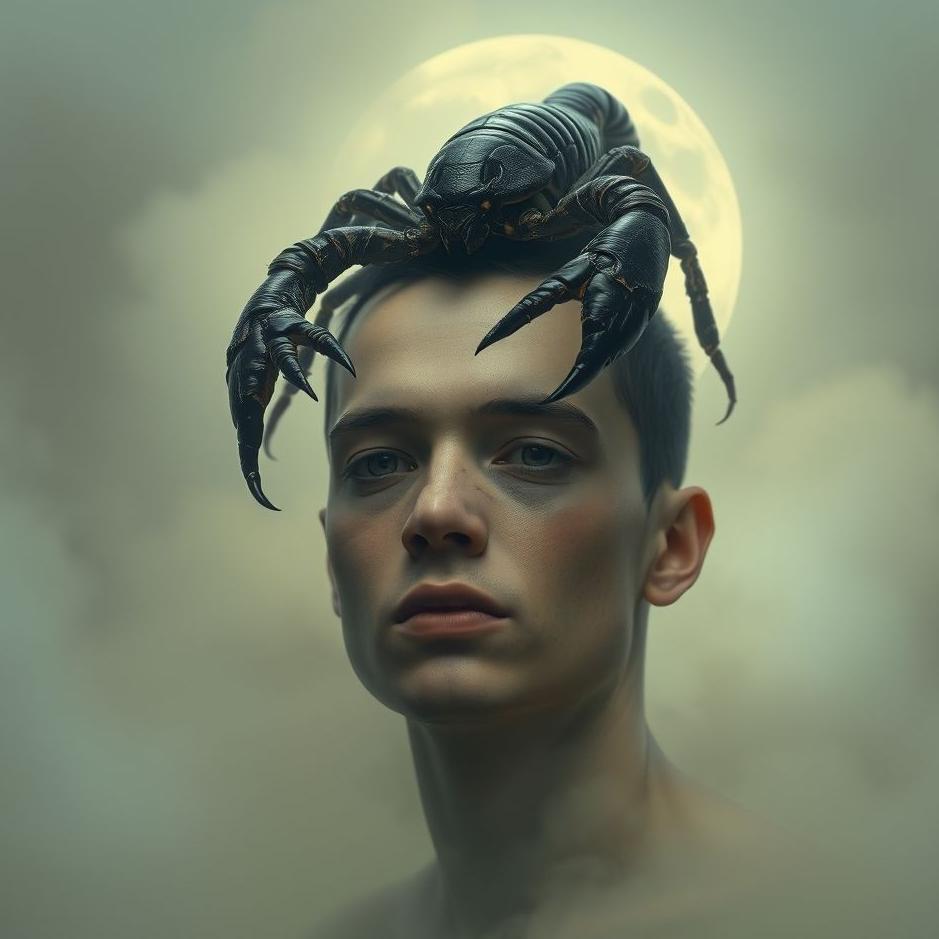 Dream : Scorpion on one's head in a dream