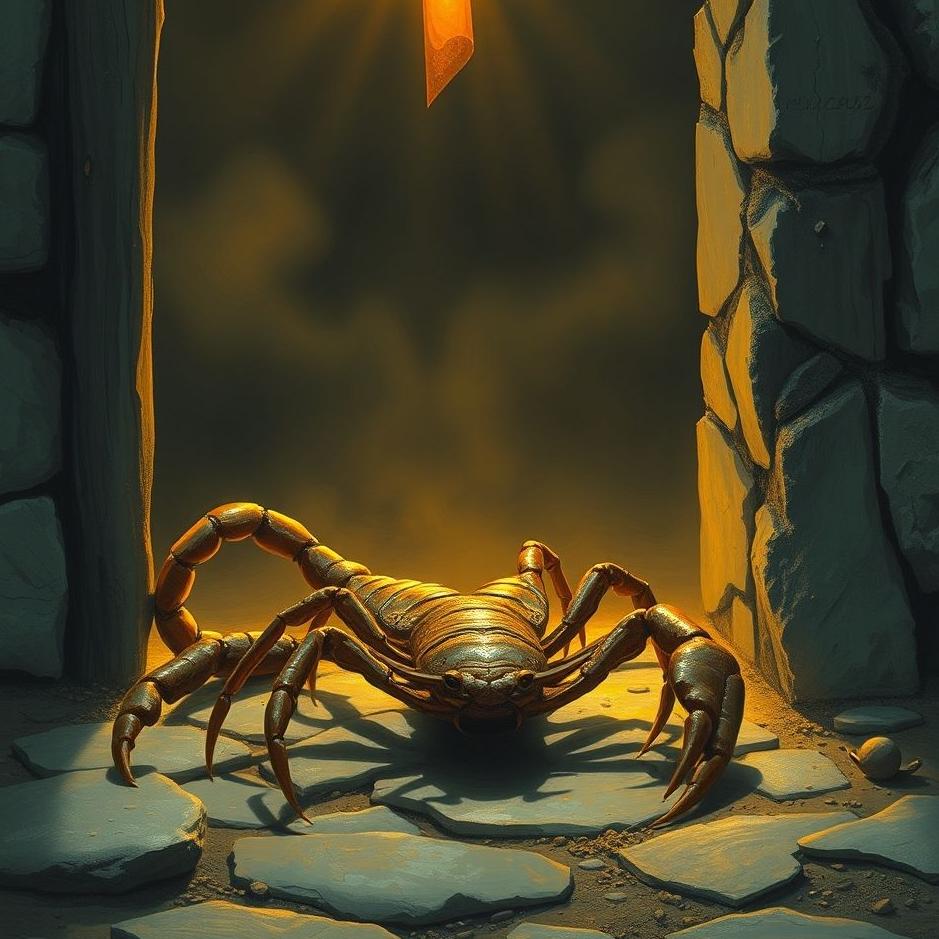 Dream : Scorpion on the doorstep in a dream