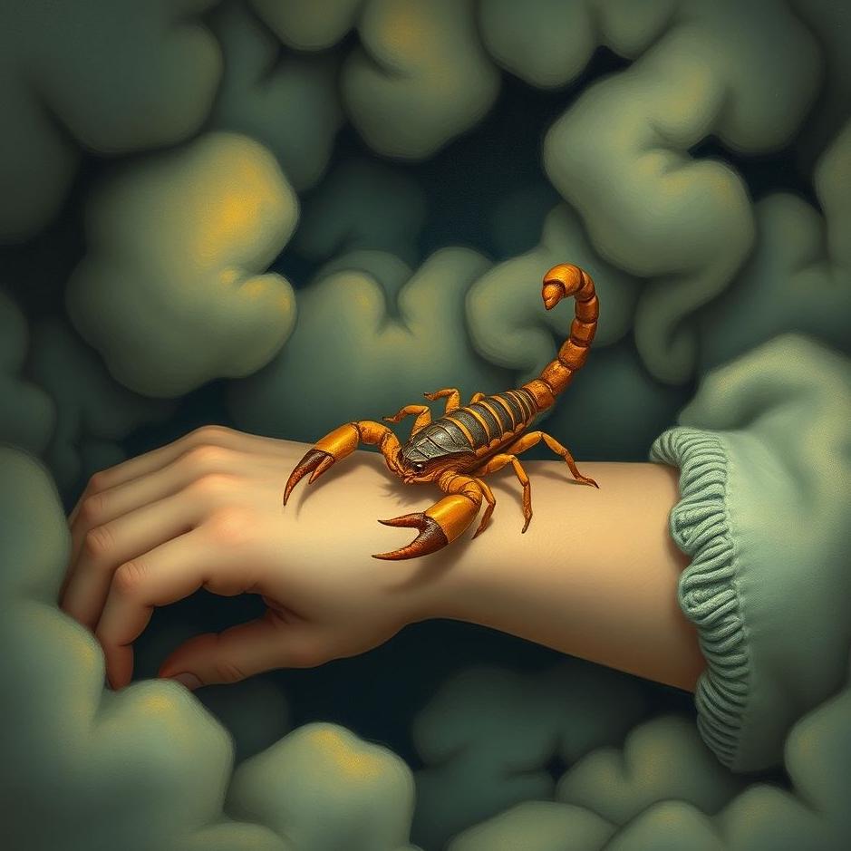 Dream : Scorpion on your arm in a dream