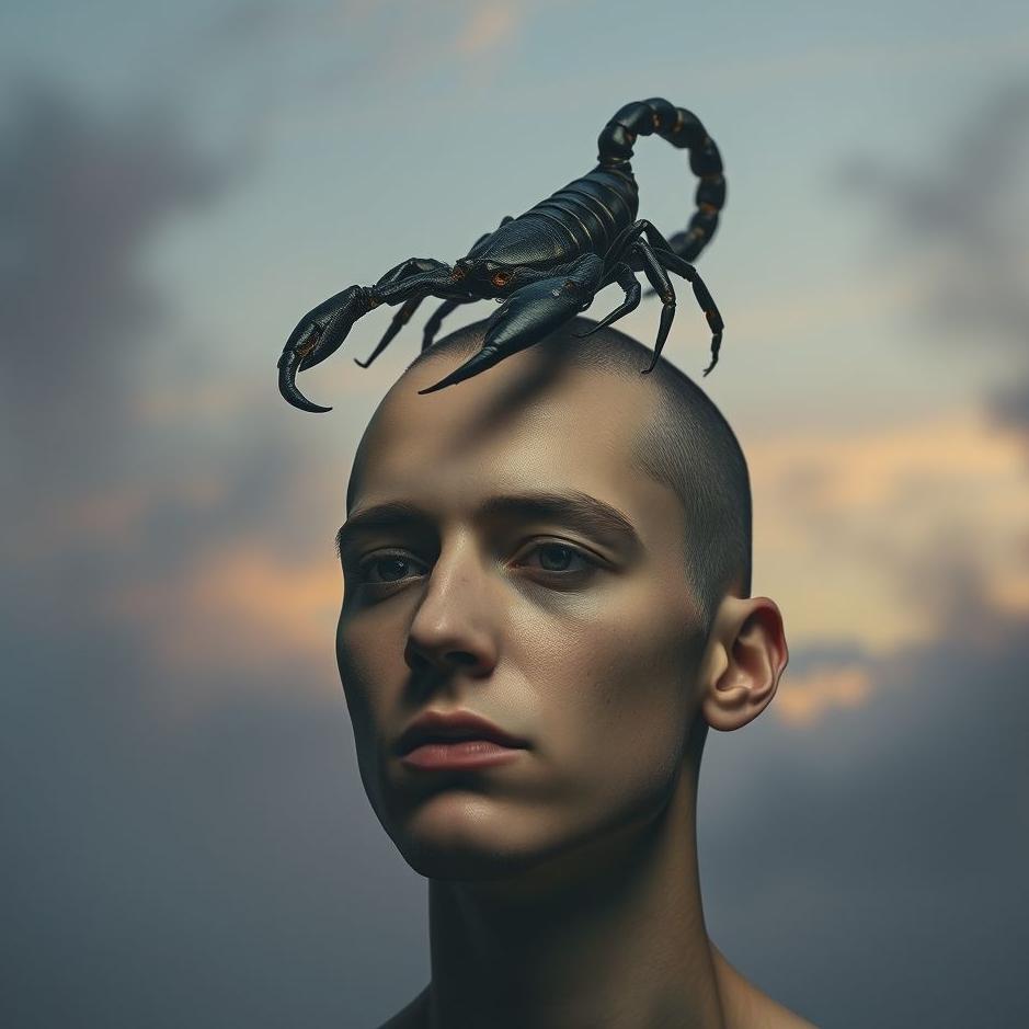 Dream : Scorpion on your head in a dream
