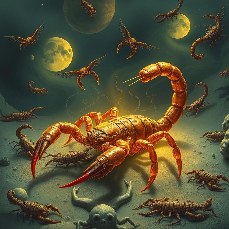 Dream : Scorpions everywhere in a dream