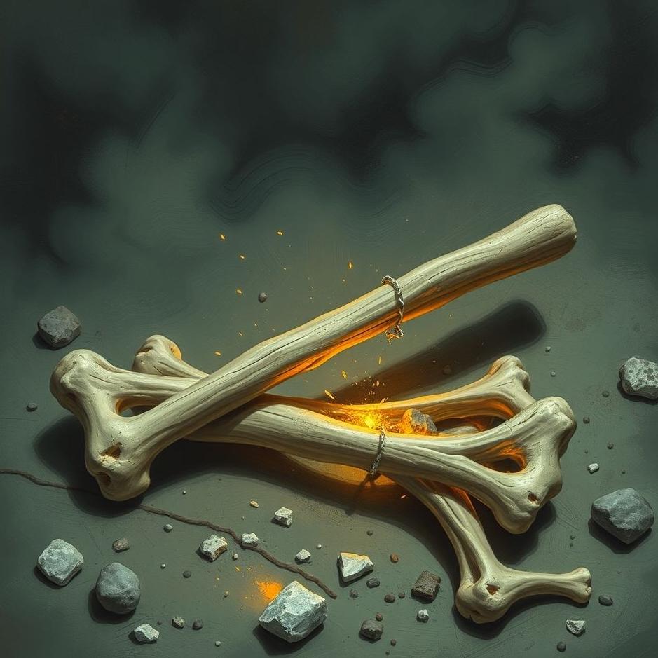 Dream : Scraping bones in a dream