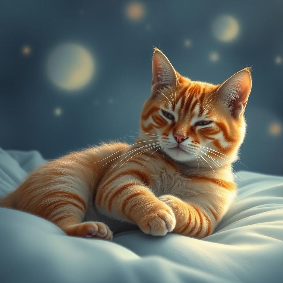 Dream : Scratching a cat in a dream