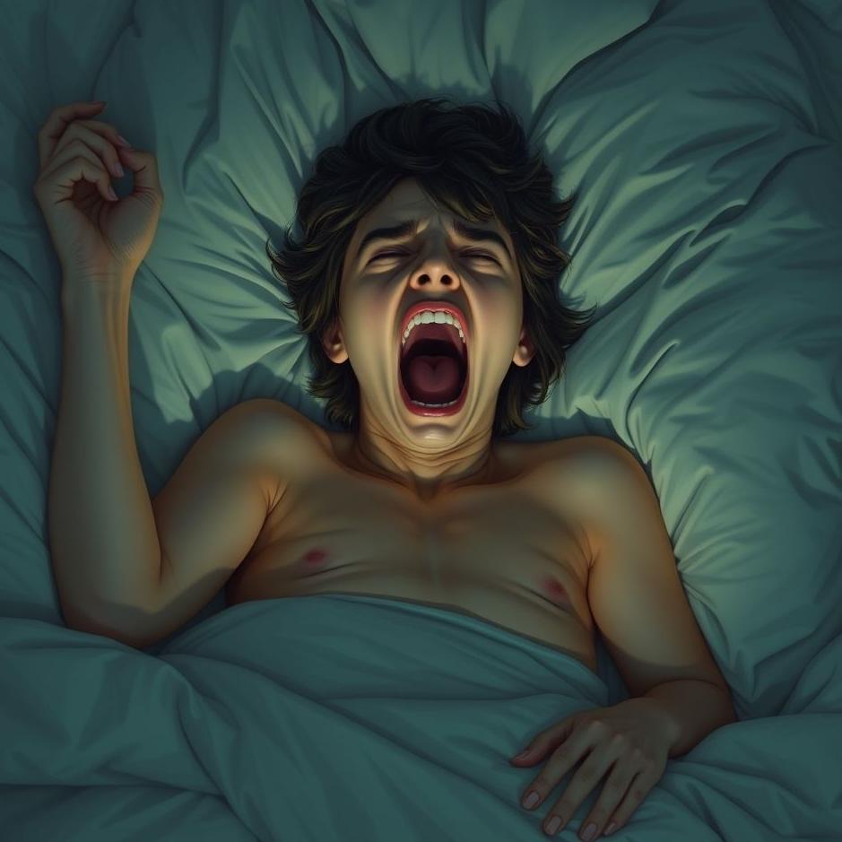 Dream : Screaming and being afraid in a dream