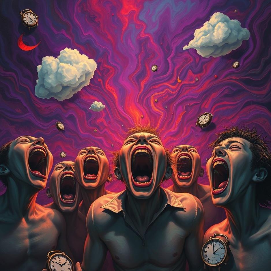 Dream : Screaming and shouting in a dream