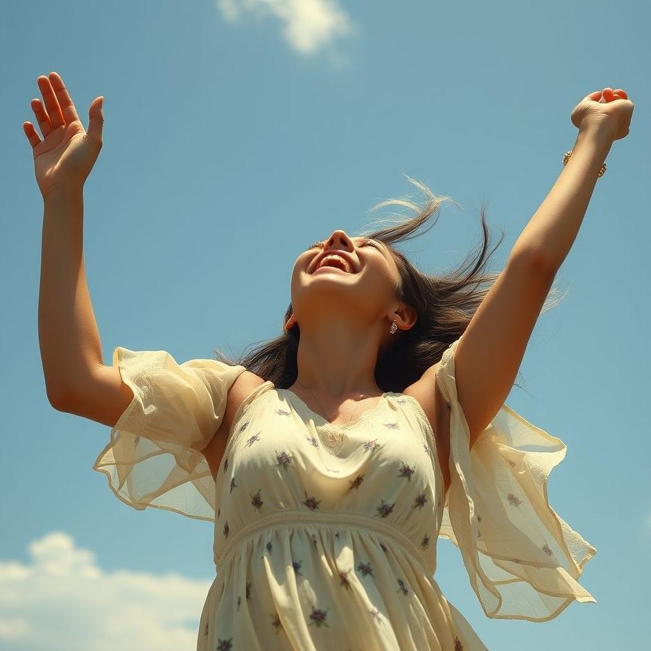 Dream : Screaming for joy in a dream