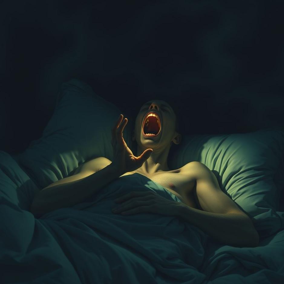 Dream : Screaming in the dark in your dream