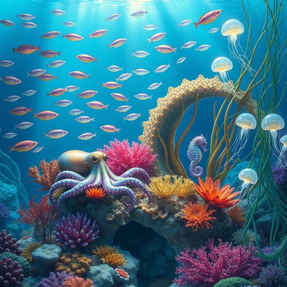 Dream Dictionary : Sea creatures at home in a dream
