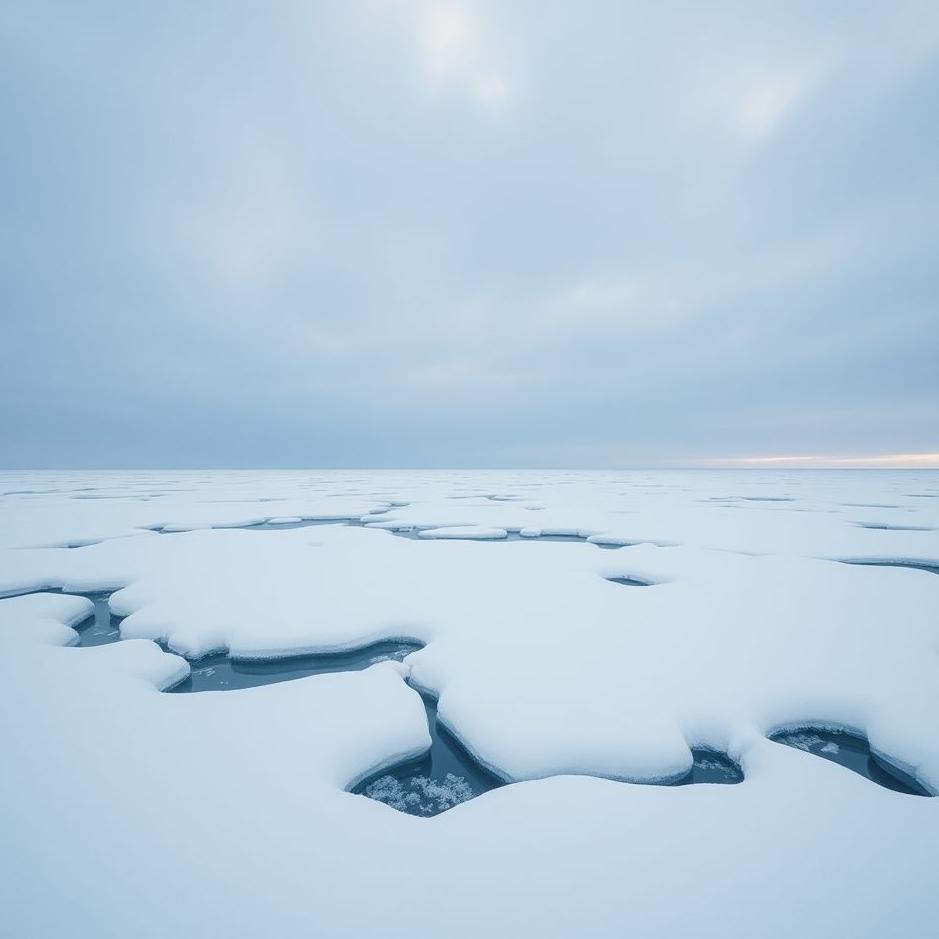 Dream : Sea of ​​snow in a dream