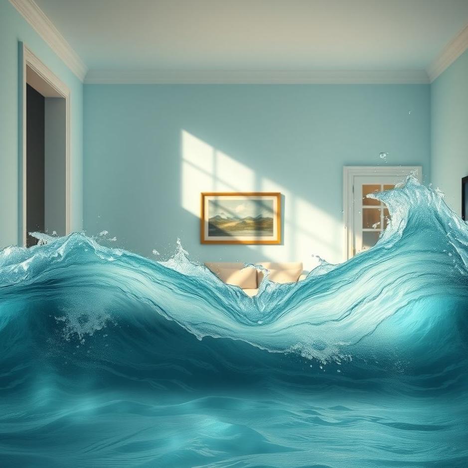 Dream : Sea water entering your house in a dream