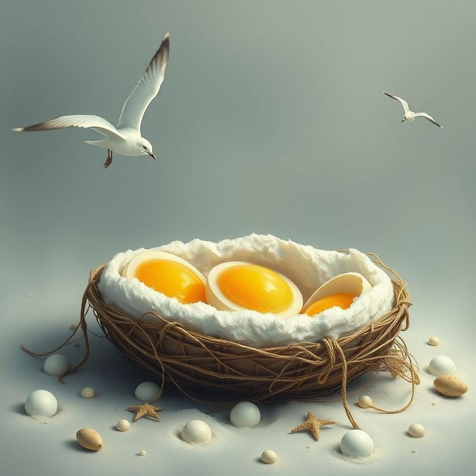 Dream : Seagull eggs in a dream
