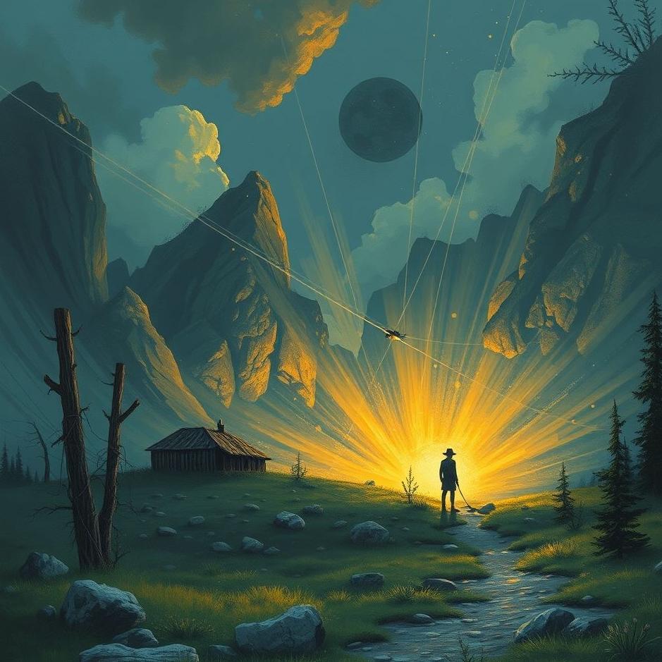 Dream : Searching for a mine in a dream