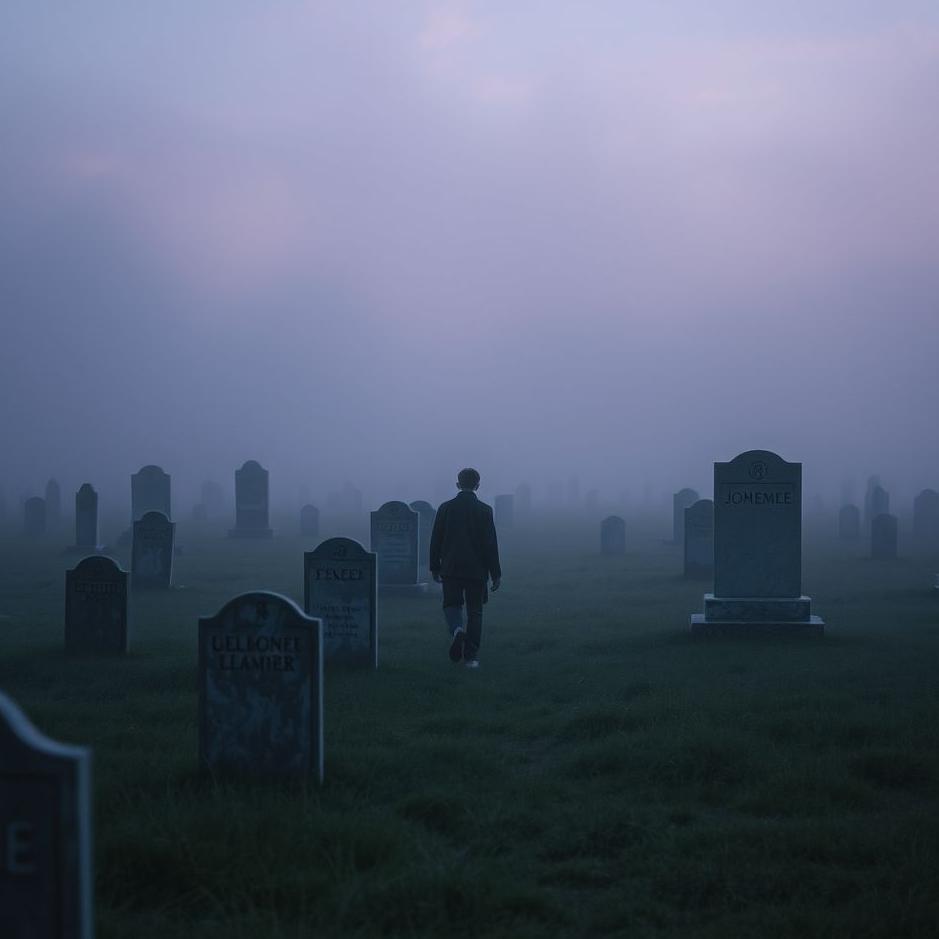 Dream : Searching for a name in a cemetery in a dream