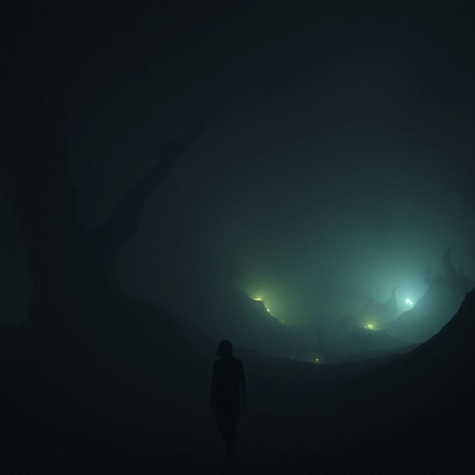 Dream : Searching in the dark in a dream