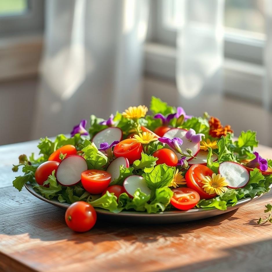 Dream : Seasonal salad in a dream