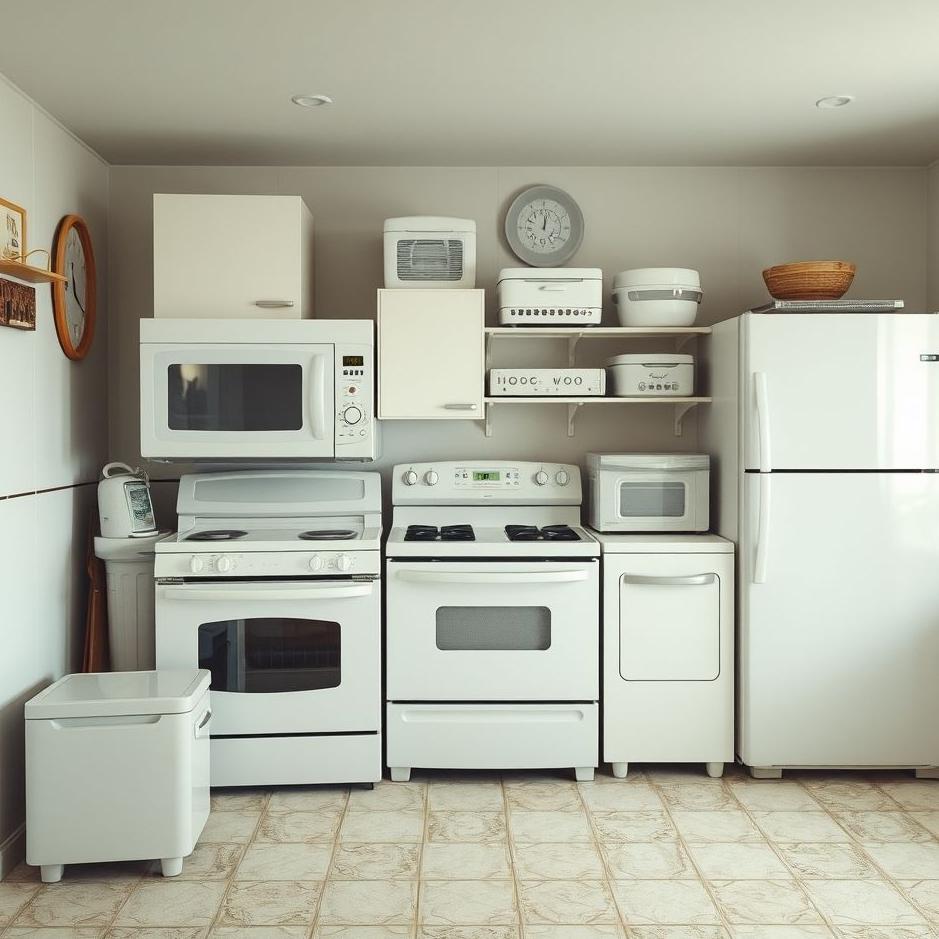 Dream : Second-hand white goods in a dream
