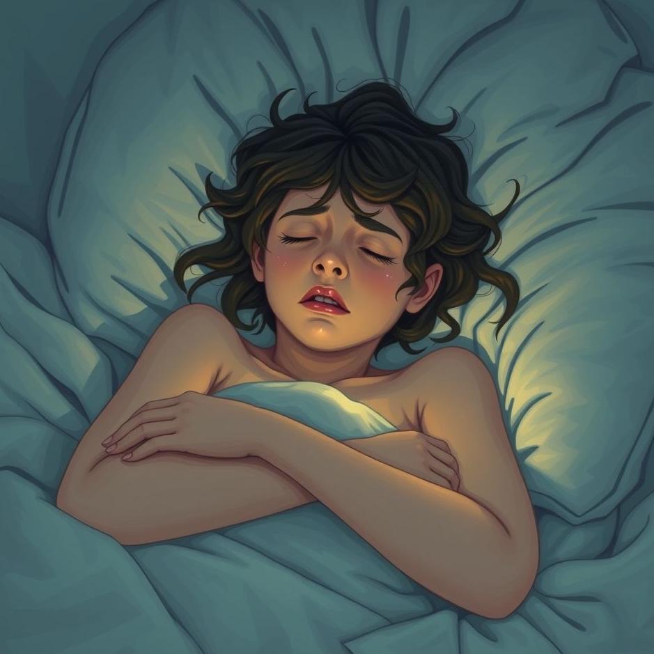 Dream : Secretly crying in a dream