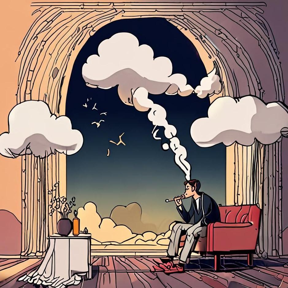 Dream : Secretly smoking in a dream