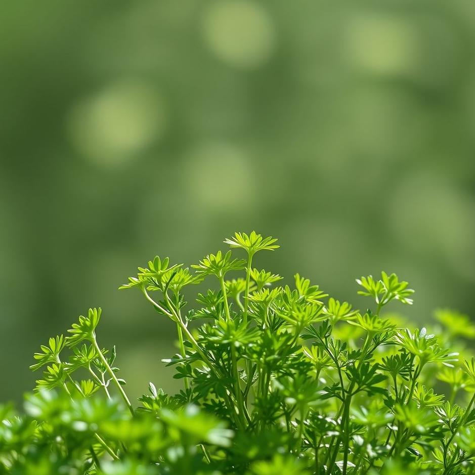 Dream : Seeding parsley in a dream