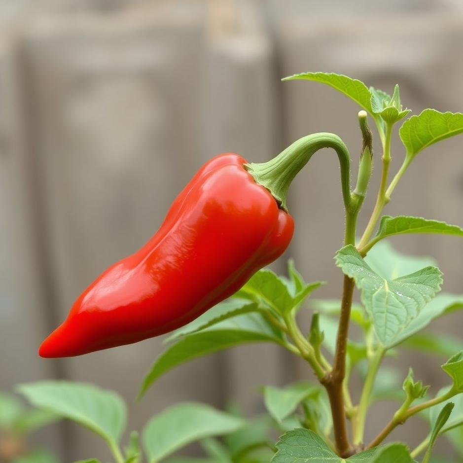 Dream : Seeding red pepper in a dream